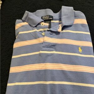 Ralph Lauren Pastel Striped Polo Shirt